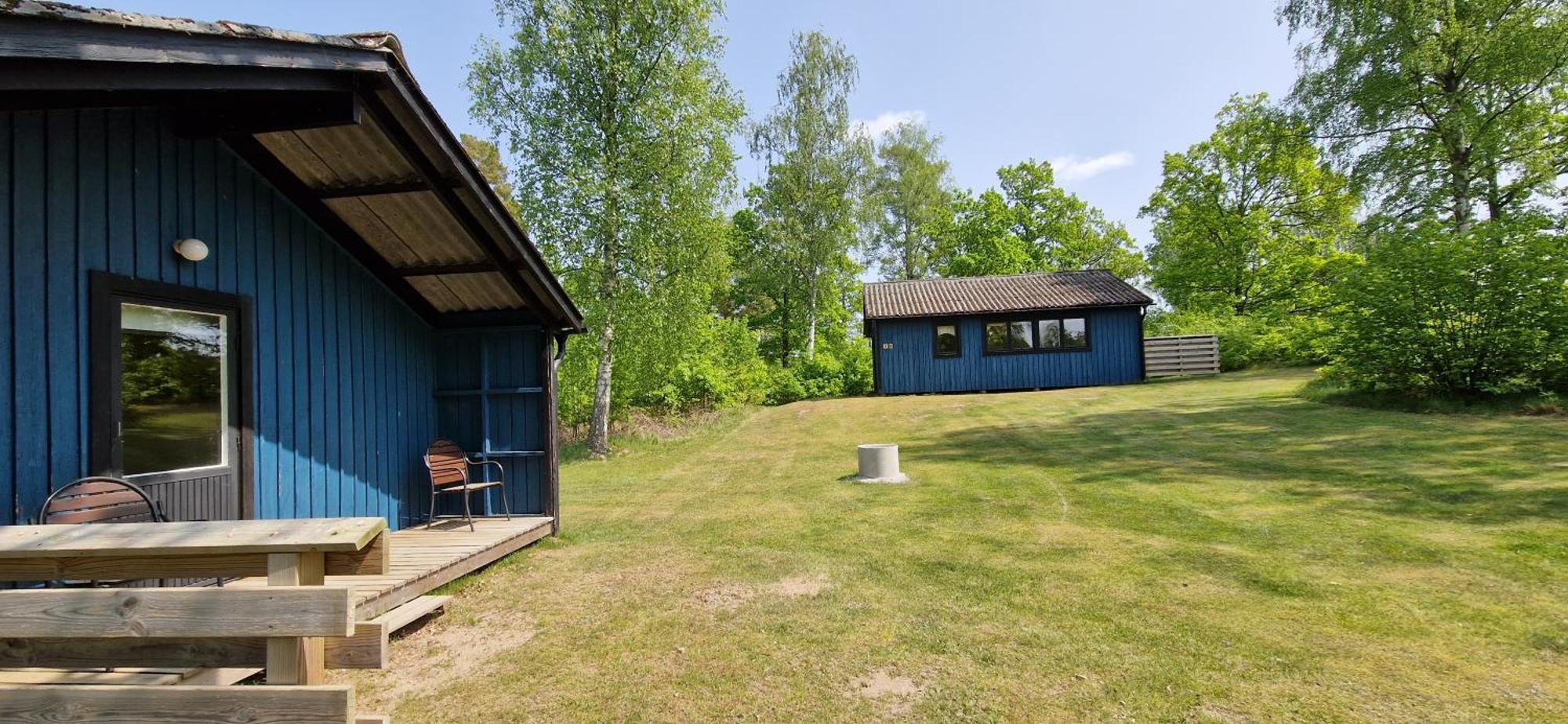 Langasjoenaes Camping & Stugby Карлсхамн Экстерьер фото