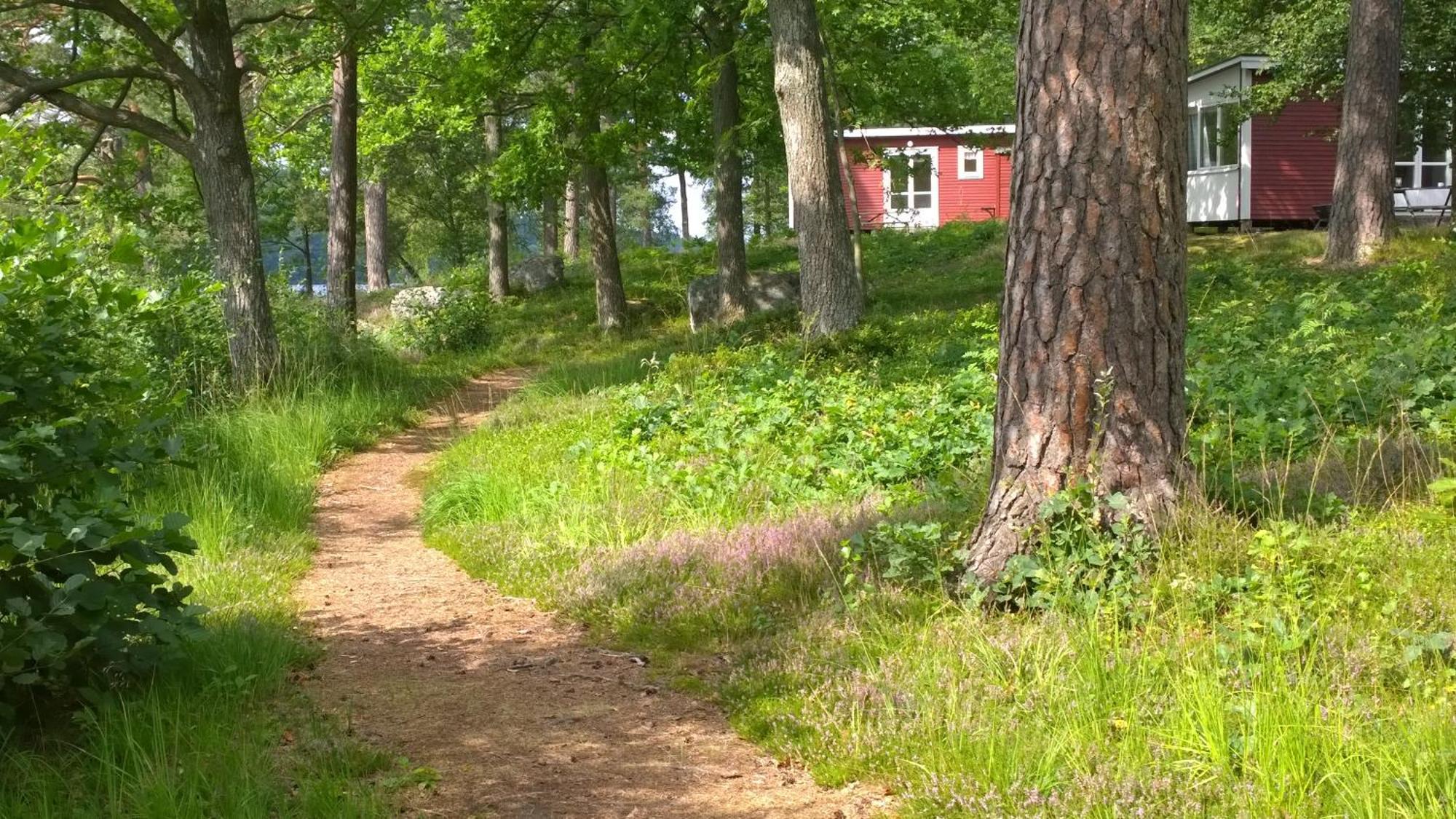 Langasjoenaes Camping & Stugby Карлсхамн Экстерьер фото