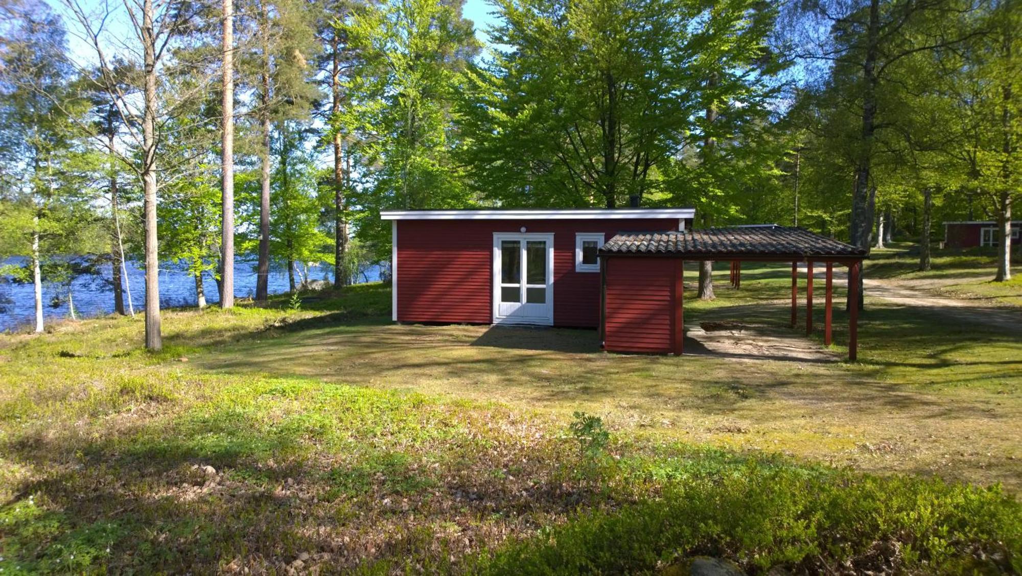Langasjoenaes Camping & Stugby Карлсхамн Экстерьер фото