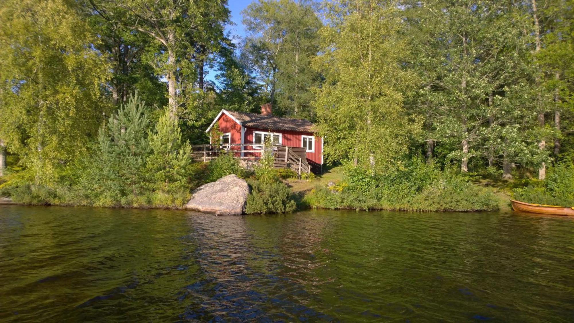 Langasjoenaes Camping & Stugby Карлсхамн Экстерьер фото