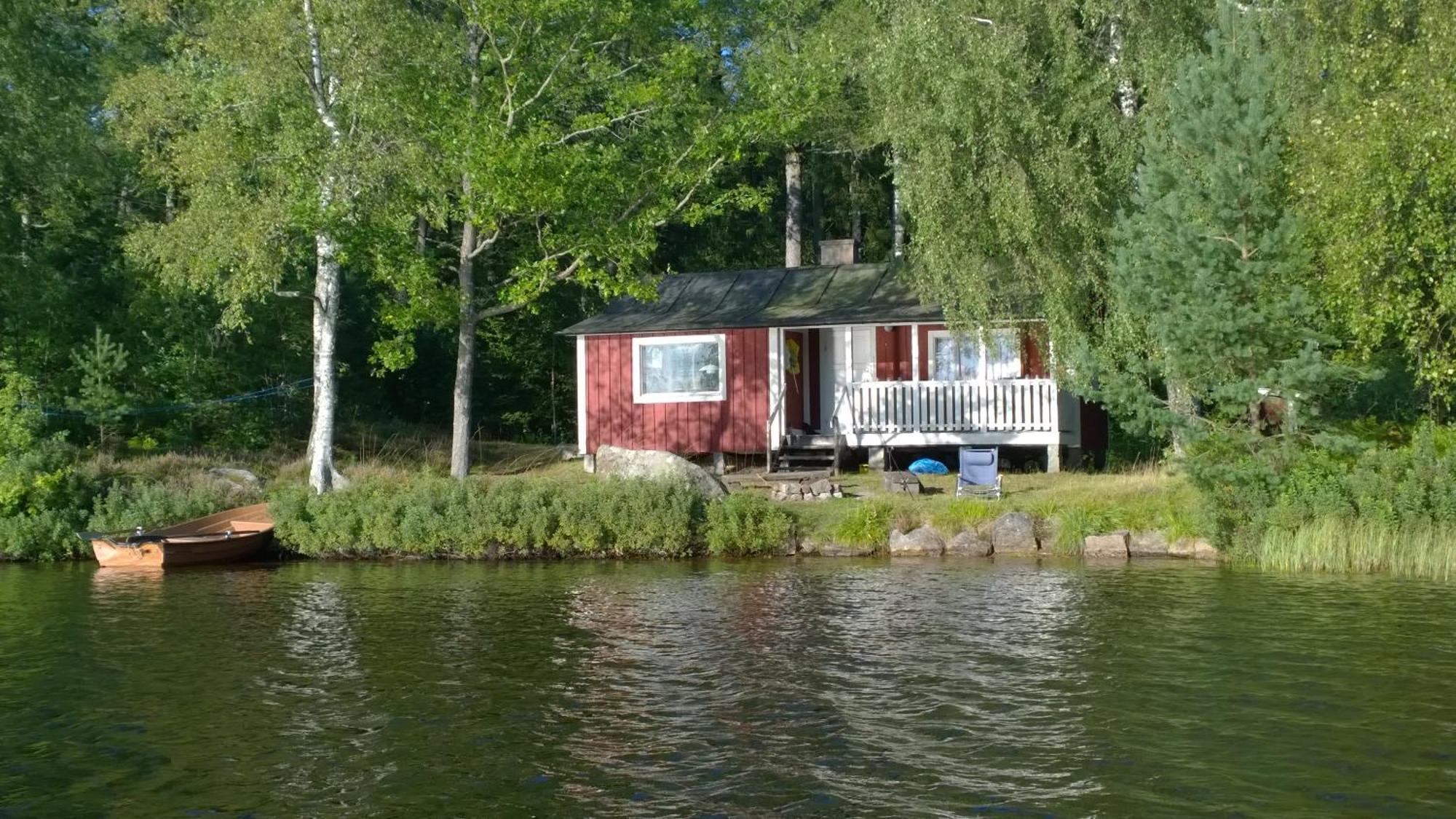 Langasjoenaes Camping & Stugby Карлсхамн Экстерьер фото