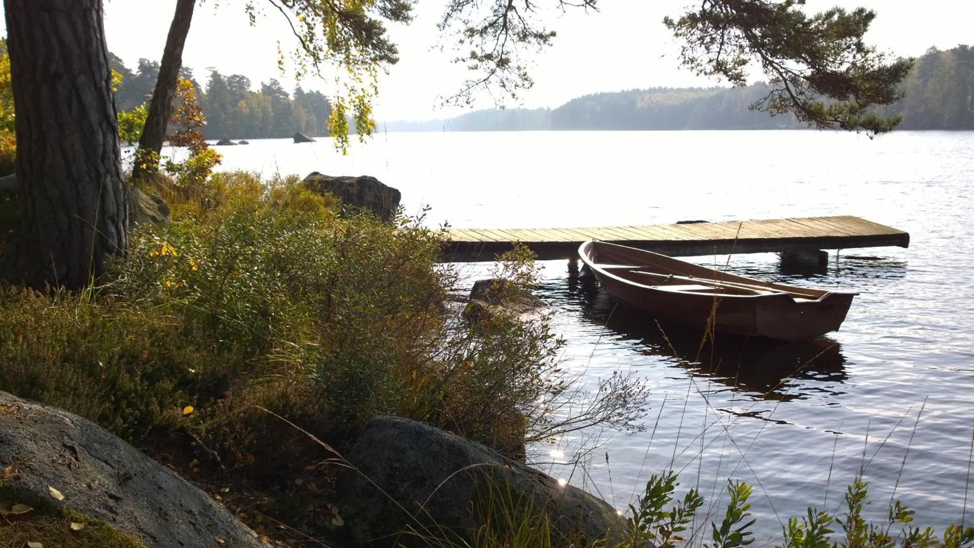 Langasjoenaes Camping & Stugby Карлсхамн Экстерьер фото