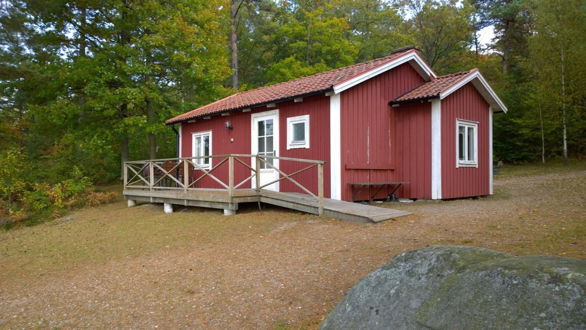 Langasjoenaes Camping & Stugby Карлсхамн Экстерьер фото